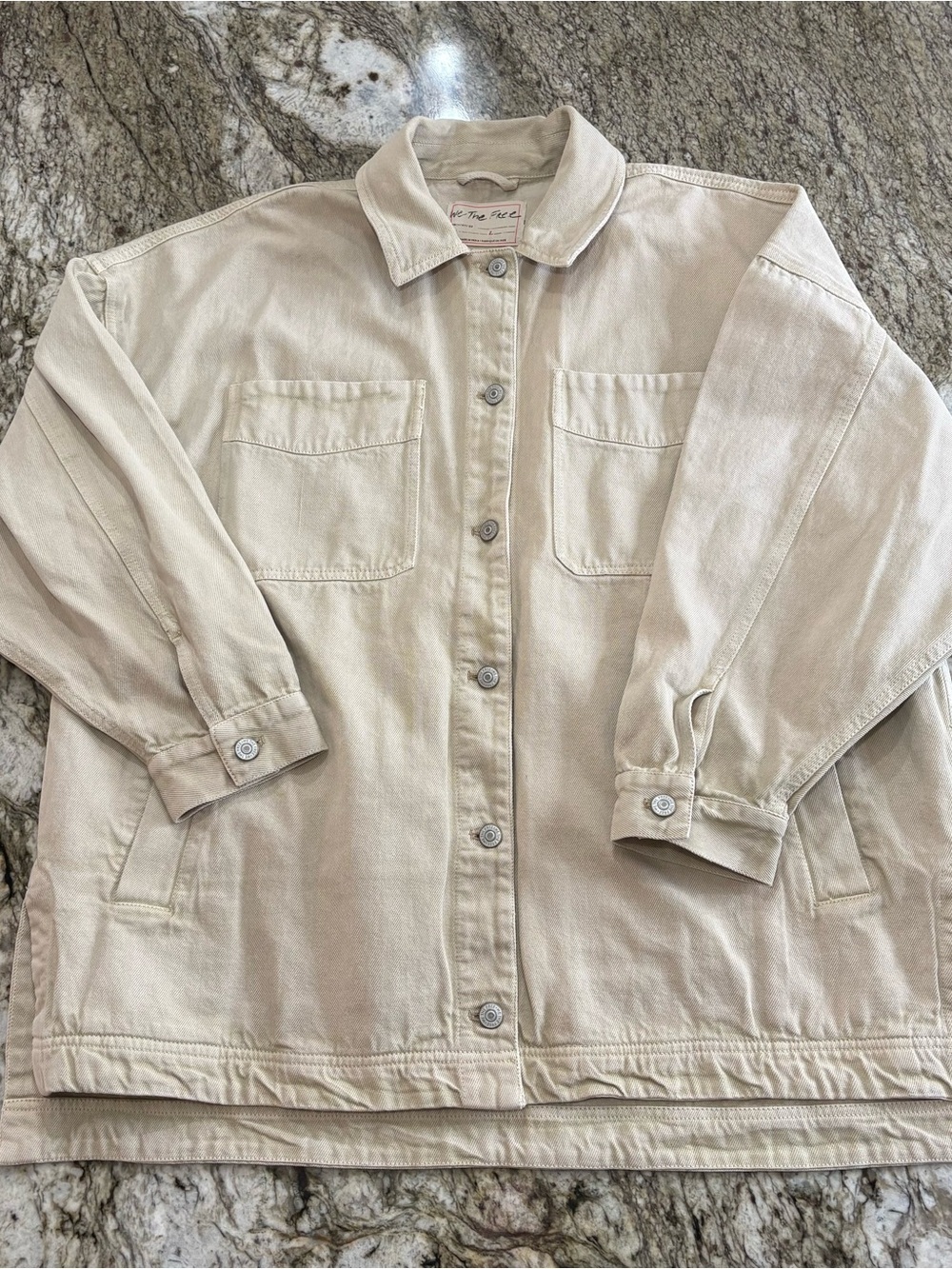 Free People Madison City Twill Jacket - Picture 2 of 4